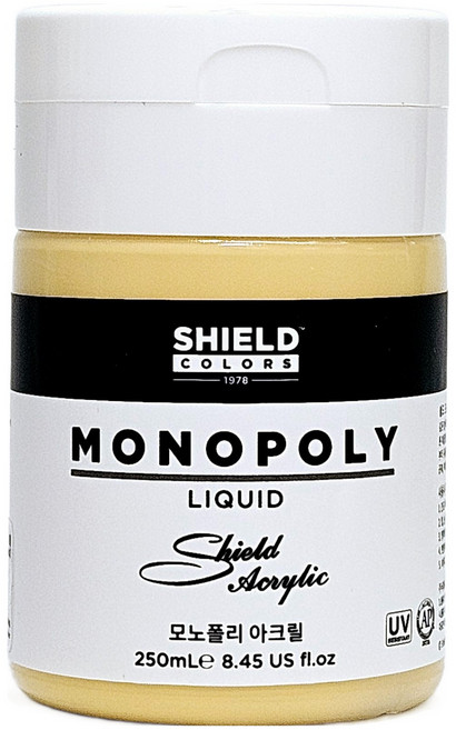쉴드 모노폴리 아크릴물감, 608 Naples Yellow, 1색, 250ml
