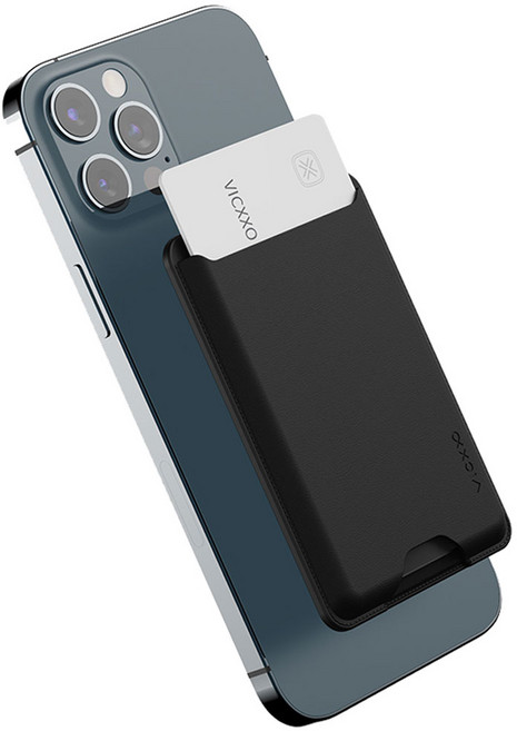 VICXXO iPhone MagSafe 卡夾手機殼, 黑色, 1個