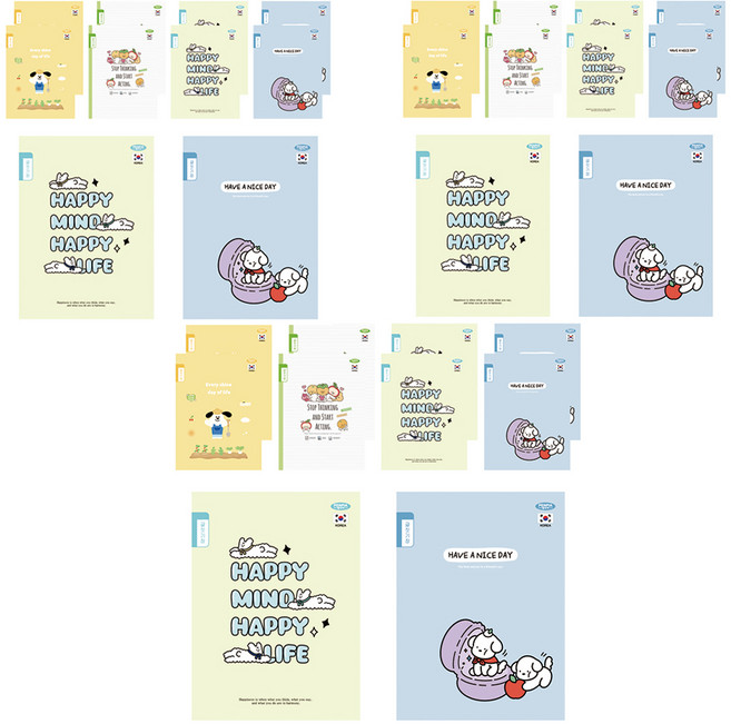 펜피아 800 초등 글짓기장 제본노트, 랜덤발송, 30개