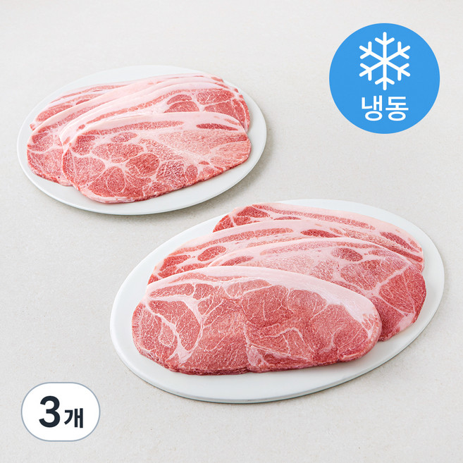 미트코리아 미국 목전지 3mm (냉동), 2.5kg, 3개