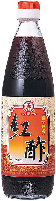 KONG YEN 工研 紅醋, 590ml, 1瓶