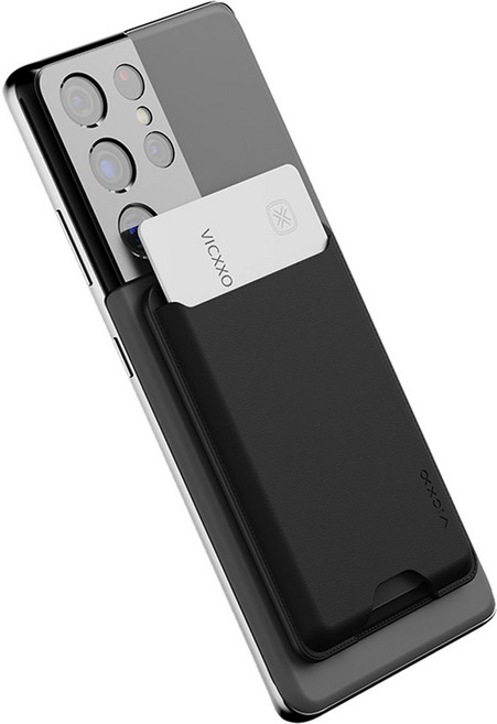 VICXXO iPhone Galaxy 卡夾手機殼, 黑色, 1個