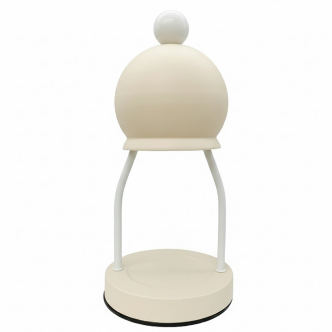 沐慕家居 燈光可調節奶呼呼融蠟燈, 米色