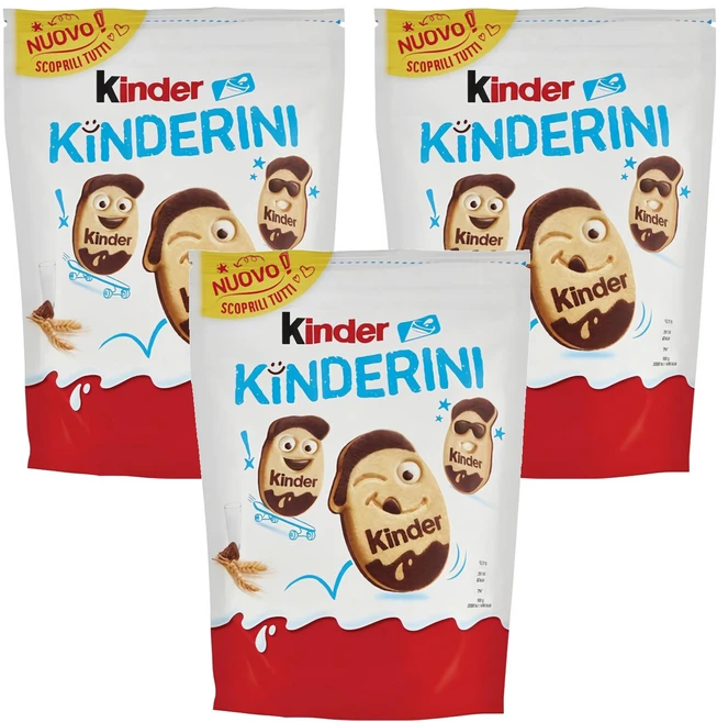 킨더 킨더리니 비스킷 아침식사대용 쿠키, 250g, 3개 - 쿠팡