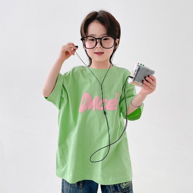 베리클로젯 남아용 키즈 컬러 팝 믹스 어린이 유아 여름 기본 반팔 티셔츠