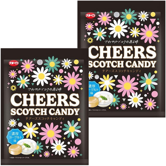 加藤製菓 CHEERS奶油糖 濃厚優格, 72g, 2袋