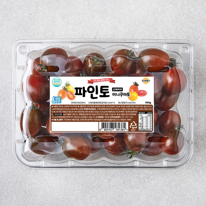 파인토 스테비아 미니쿠마토, 500g, 1팩