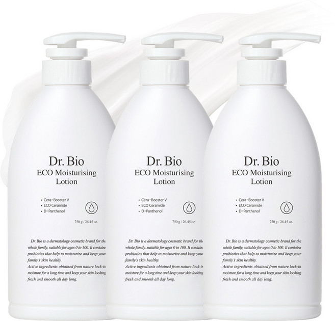 닥터바이오 에코 로션, 750g, 3개