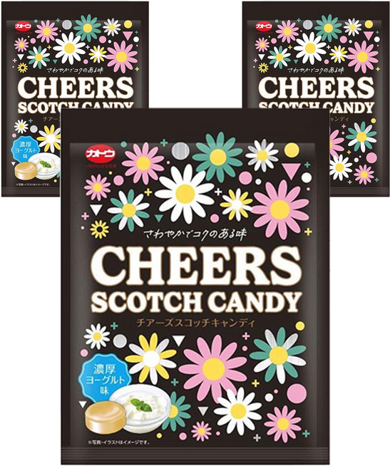 加藤製菓 CHEERS奶油糖 濃厚優格, 72g, 3袋