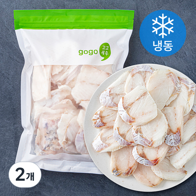 고고새우 대구포 (냉동), 800g, 2개