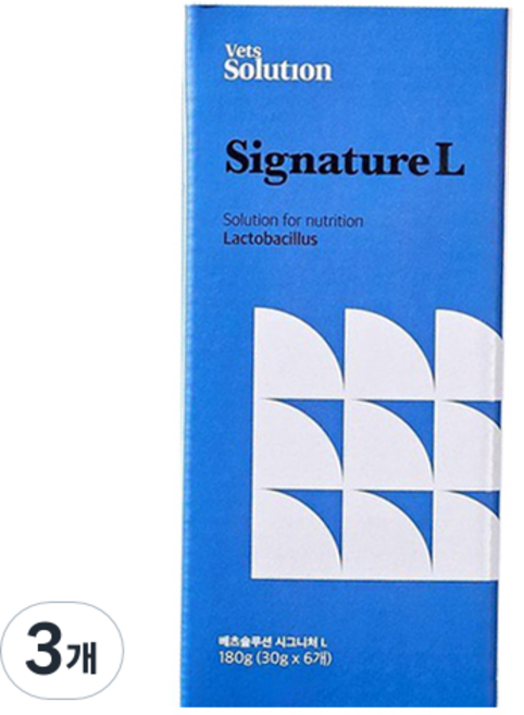 베츠솔루션 강아지 시그니처캔 유산균 6p, 유산균 for dog 6p, 180g, 3개