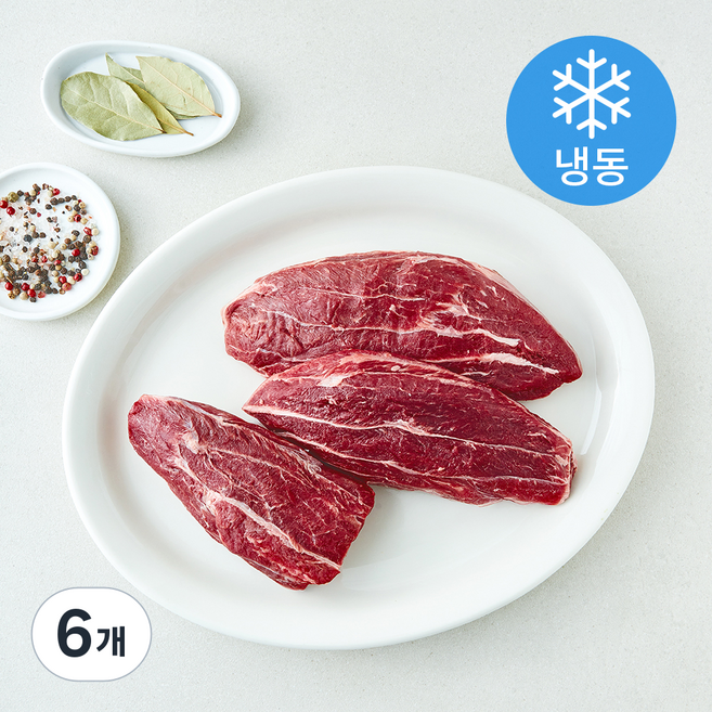 미국산 초이스 아롱사태 찜용 (냉동), 6개, 1kg