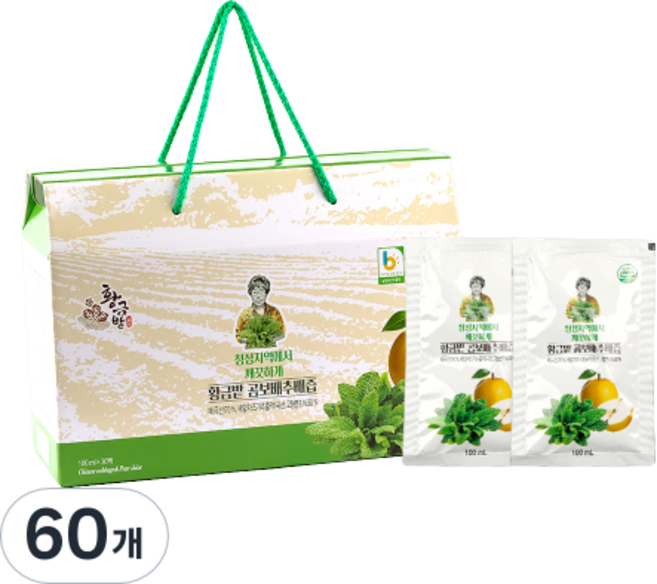 황금밭 곰보배추 배즙, 3L, 2개