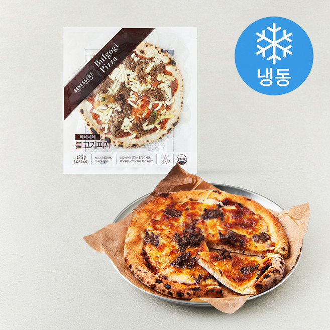 베네세레 불고기 피자 (냉동), 135g, 1개입, 1개