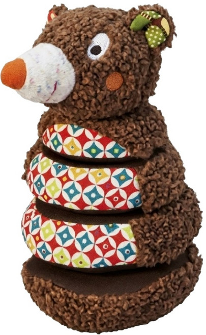 EBULOBO 熊抱抱甜甜圈疊疊樂, 多色, 1個