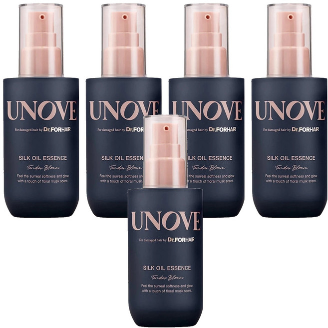 UNOVE 免沖洗絲柔頭髮精華油, 70ml, 5件