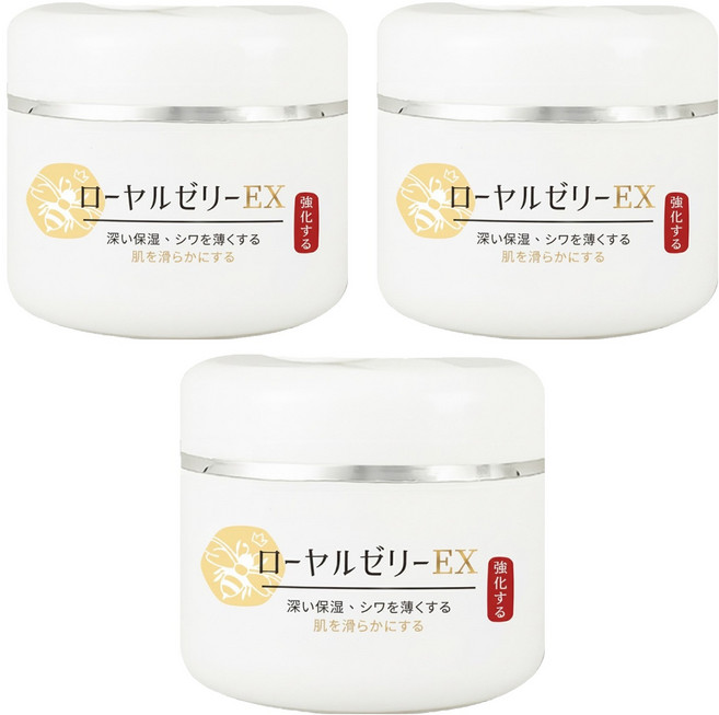 CLEAN SKIN 淨美肌 蜂王乳極萃賦活再生霜升級版 抗皺緊緻, 50ml, 3個