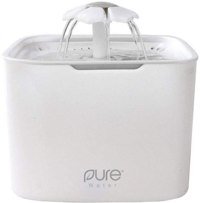 퓨어워터 고양이 정수기 2L, RK60, 화이트, 1개