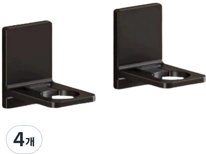 마켓감성 벽걸이 샤워젤 거치대 타입4, 4개