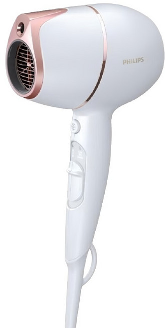 PHILIPS 飛利浦 Adele AI頂級智能溫控輕量護髮吹風機 1500W, BHD628, 霧白色