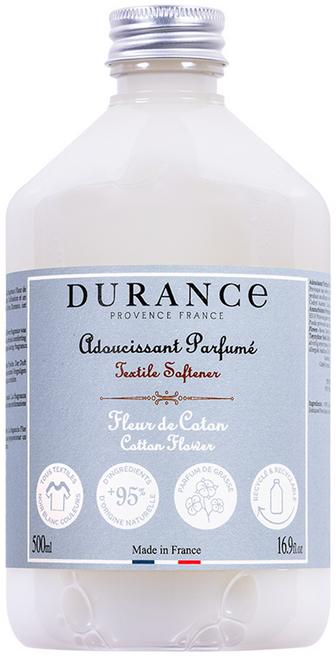 DURANCE 朵昂思 香氛柔軟精 棉花田 500ml, 1瓶