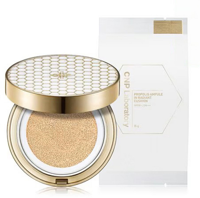 CNP차앤박 프로폴리스 앰플 인 래디언트 쿠션 본품 15g + 리필 15g 21호, 21호 라이트 베이지, 1개