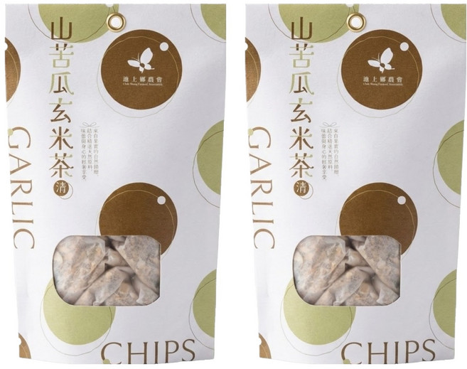 池上鄉農會 山苦瓜玄米立體茶包, 10g, 12入, 2袋