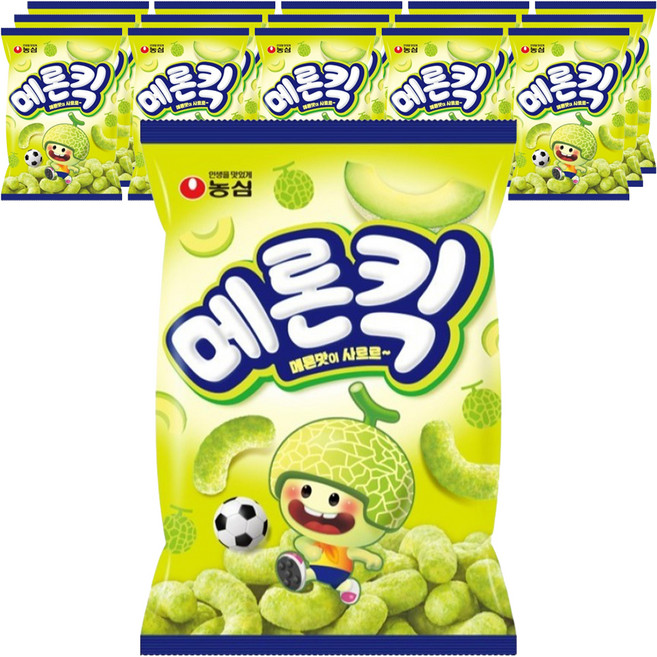 농심 메론킥, 60g, 16개