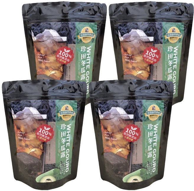 珍田生機 冬瓜露, 200g, 4包