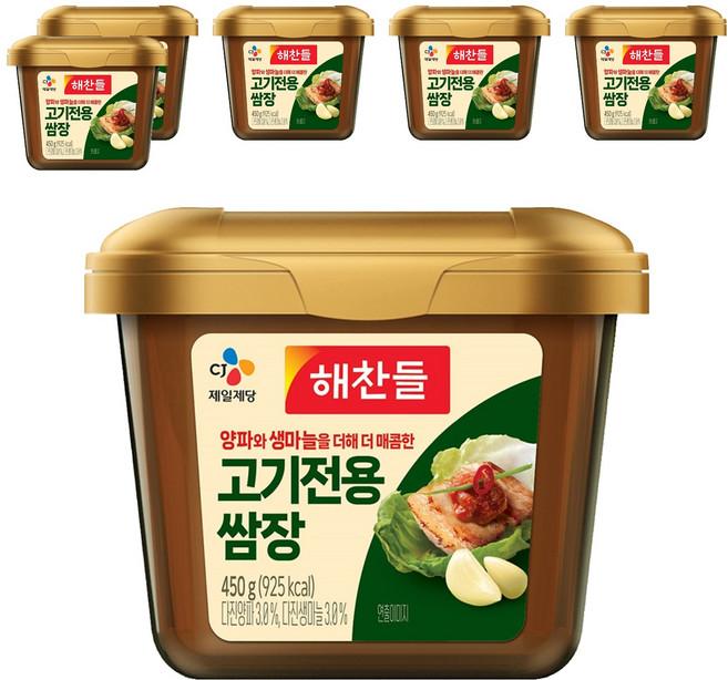 고기전용 쌈장, 450g, 6개