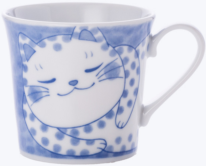 아이린도 고양이 머그컵, 점박이, 1개