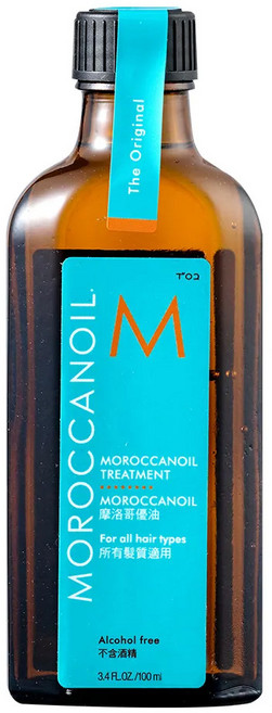 MOROCCANOIL 摩洛哥優油 TREATMENT 適用於所有髮質 讓秀髮更加柔順光滑, 100ml, 1瓶