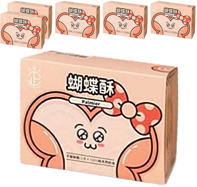 正經人 蝴蝶酥, 160g, 6盒