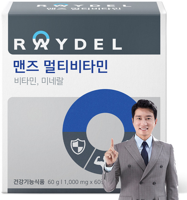 레이델 맨즈 멀티비타민 60g, 60정, 1개