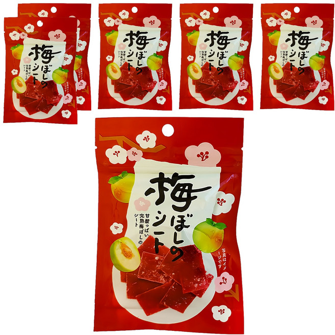 宅間 梅片, 6個, 14g