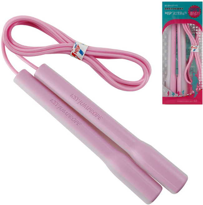 김수열줄넘기 골드플러스 SY-415, 핑크, 1개