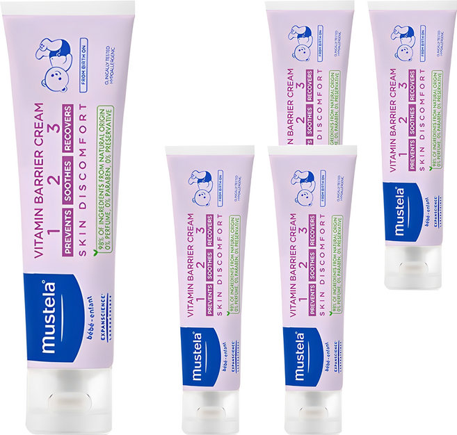 무스텔라 비타민 배리어 크림, 100ml, 5개