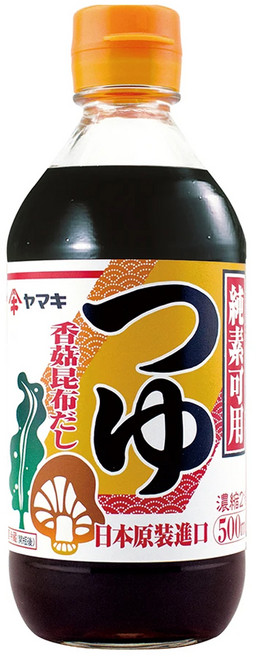 Yamaki 雅媽吉 香菇昆布醬油露, 500ml, 1瓶