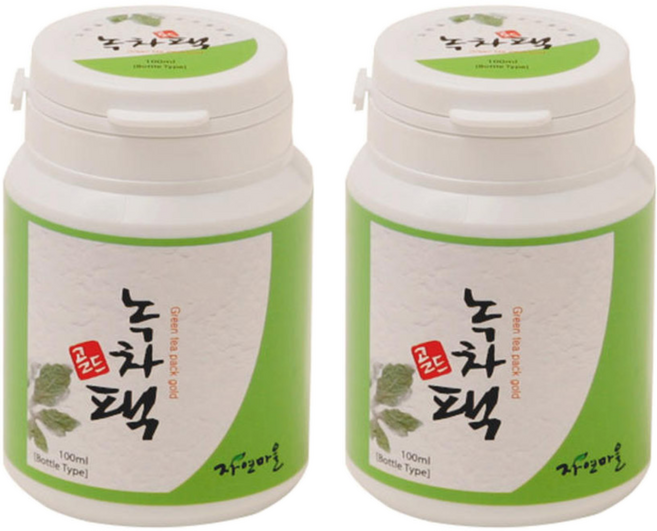 Jayeonmaeul 녹차팩 골드, 1개입, 2개