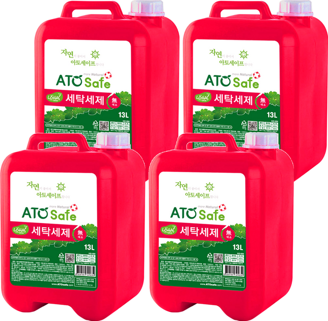 ATO Safe 洗衣精, 13L, 4桶