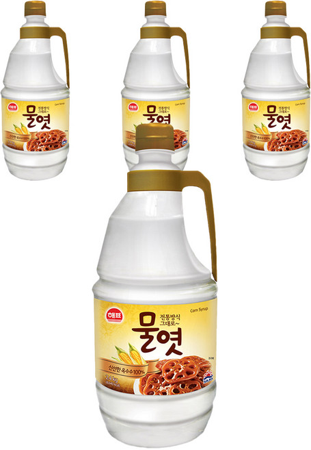 해표 물엿, 2.4kg, 4개
