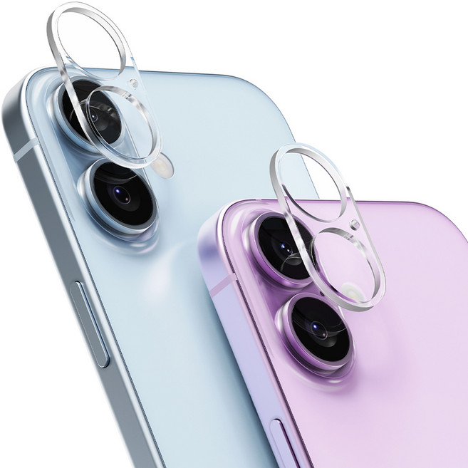 신지모루 쉴드 카메라렌즈 강화유리 액정보호필름 2p 세트, 1세트