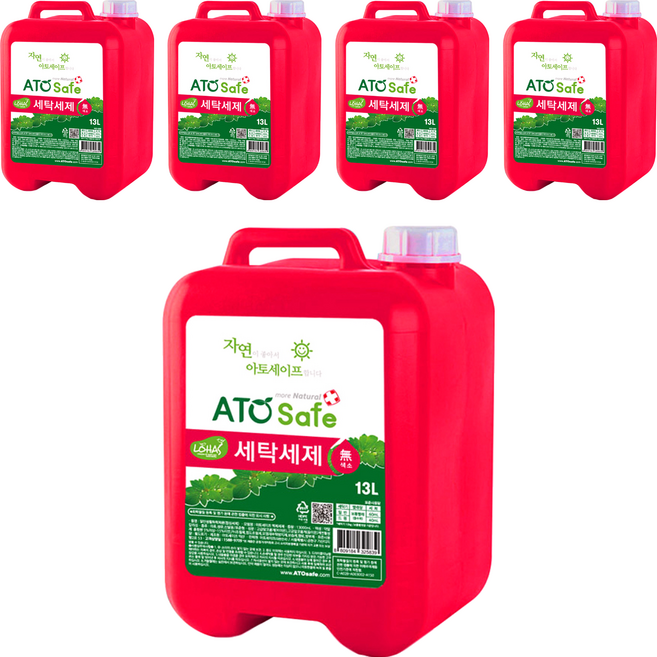 ATO Safe 洗衣精, 13L, 5桶