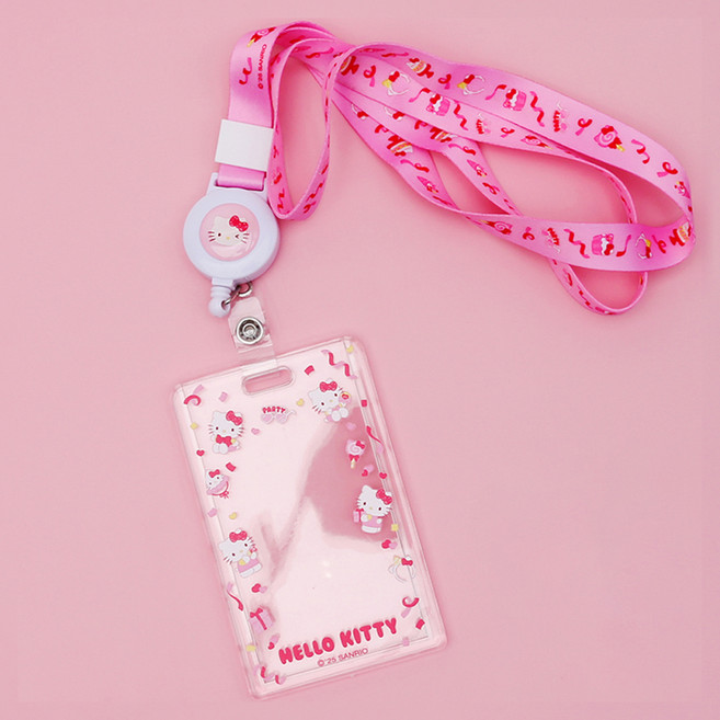 산리오 헬로키티 목걸이 포카홀더형 카드 케이스