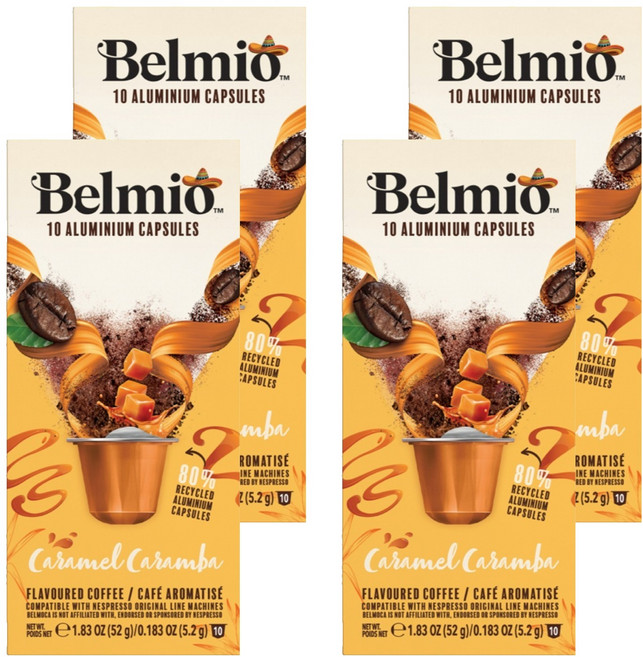 벨미오 카라멜 카람바 캡슐커피, 5.2g, 10개입, 4개