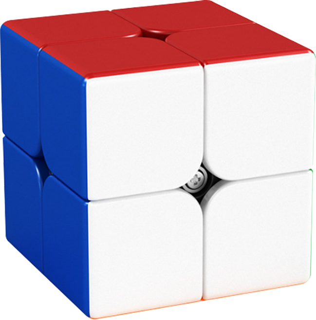 MoYu 네오린 매직큐브 자석 미니큐브 2단계, 혼합색상, 1개