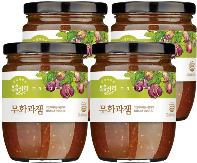 복음자리 무화과잼, 350g, 4개
