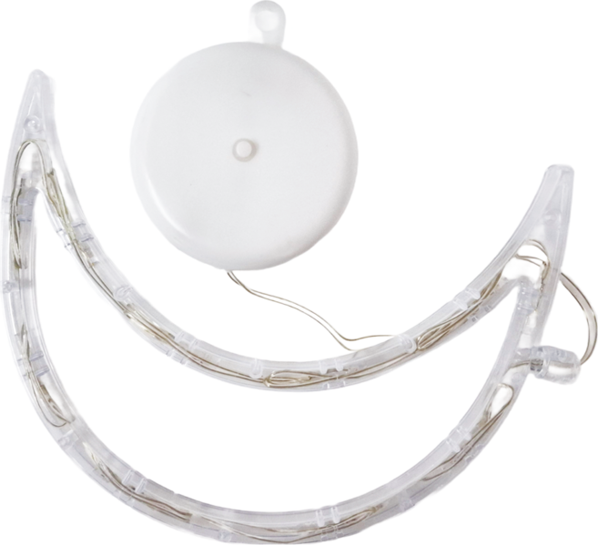 聖誕吸盤燈 月亮, 1組