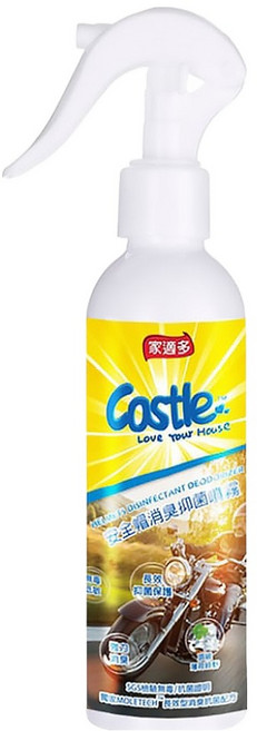 Castle 家適多 安全帽消臭防護噴霧, 180ml, 1瓶