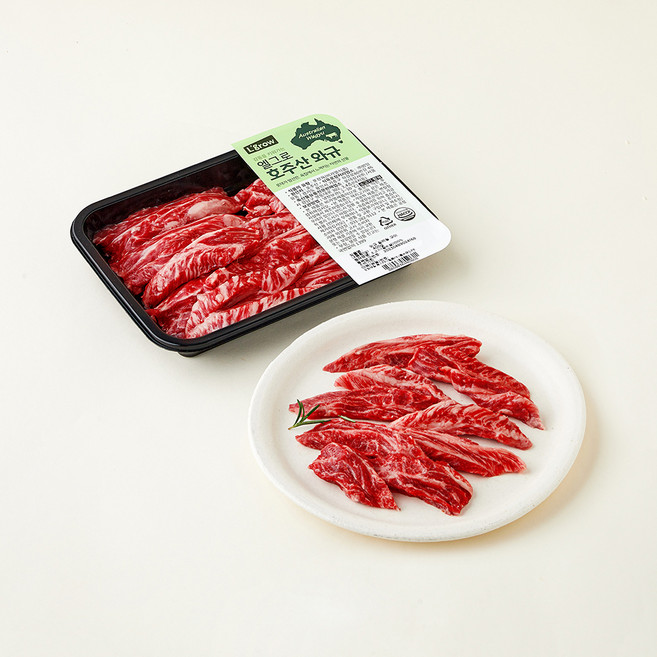 엘그로 호주산 와규 갈비살 구이용 (냉장), 400g, 1개
